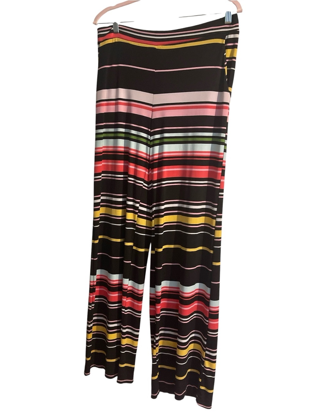 NEW YORK & COMPANY STRIPED PALAZZO PANTS